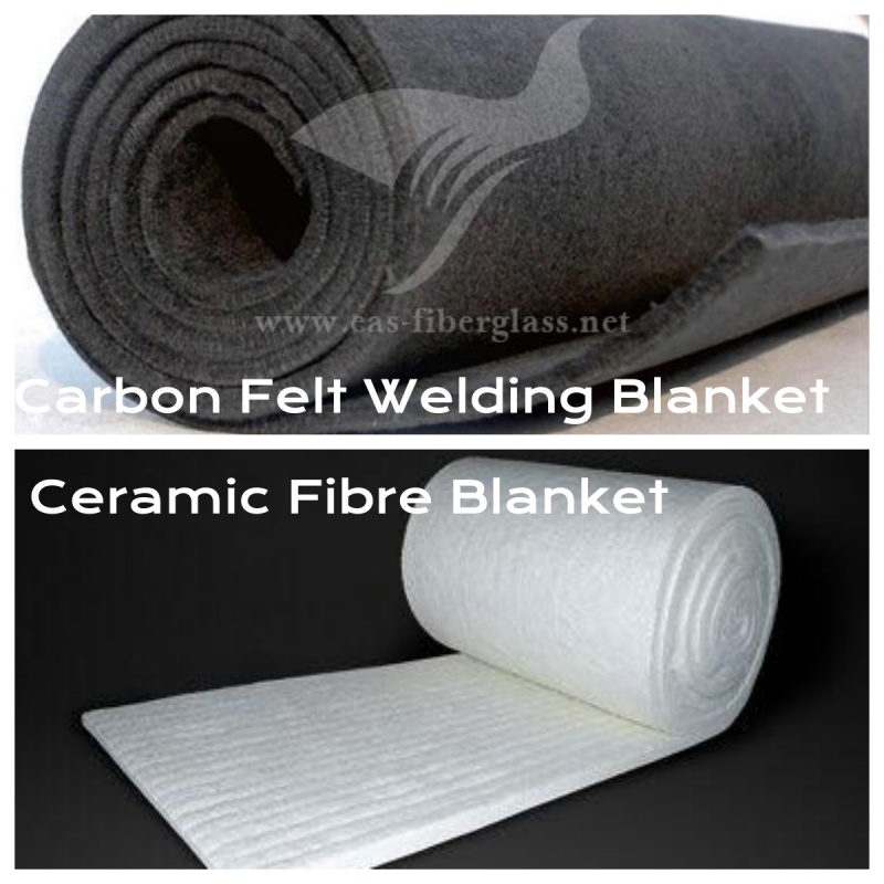 Ceramic Fiber Blanket VS. Carbon Felt Welding Blanket