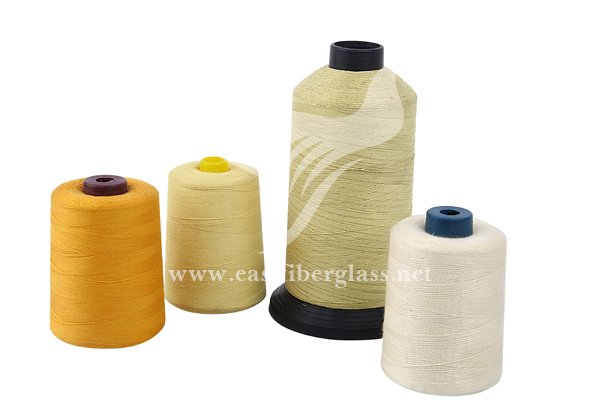 Kevlar Sewing Thread With Stainless Steel Wire, aramid s.s sewing thread,  Stainless Steel & Kevlar，Stainless Steel Reinforced Kevlar Thread - EAS  Fiberglass